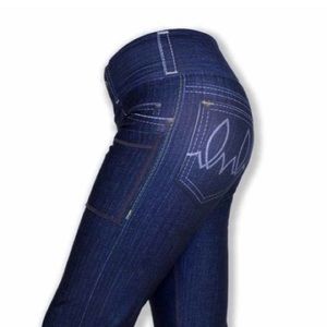 InkNBurn Blue Denim Performance Straight Leg Jeans Great Condition